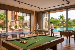 Indoor Games Area at Mayfair Aarambh