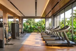 Gymnasium at Mayfair Aarambh